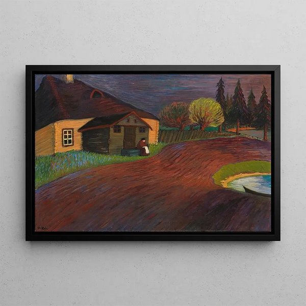 Souvenir - Marianne von Werefkin — gerahmtes Bild an der Wand