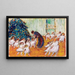 Weihnachtsbaum - Marianne von Werefkin — gerahmtes Bild an der Wand