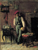 Portrait des Malers Joaquim Agrassot - Mariano Fortuny Marsal — Ansicht des Kunstwerks