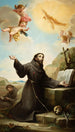 Saint François d'Assise recevant les stigmates - Mariano Salvador Maella — Ansicht des Kunstwerks