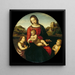Marie mit dem Kind Jean-Baptiste und einem heiligen Kind Madonna Terranuova - Raphael — Wandpräsentation des Kunstwerks