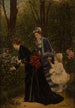 Im Garten - Marie-François Firmin-Girard — Ansicht des Kunstwerks