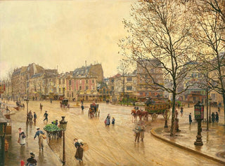 La place Pigalle - Marie-François Firmin-Girard — Ansicht des Kunstwerks