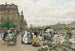 Der Quai aux Fleurs - Marie-François Firmin-Girard — Ansicht des Kunstwerks