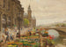 Der Blumensteg und der Uhrturm - Marie-François Firmin-Girard — Ansicht des Kunstwerks