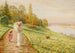 Herbstspaziergang - Marie-François Firmin-Girard — Ansicht des Kunstwerks