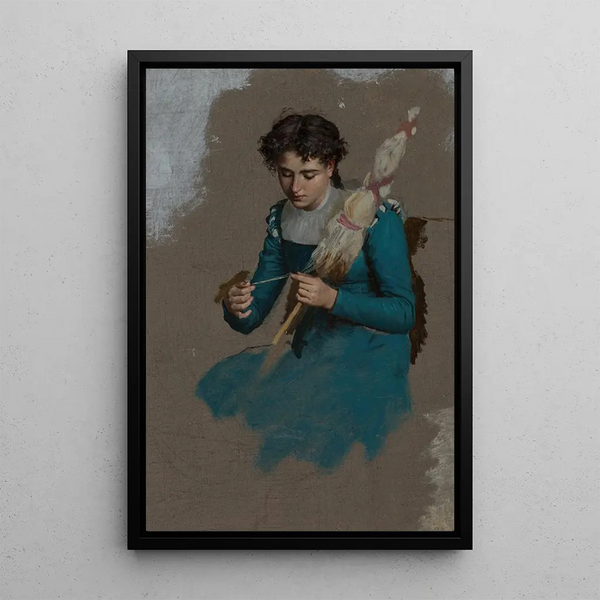 MarieFranois FirminGirard - Young woman spinning.webp