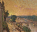 September 1914, in Richtung Bahnhof Orsay - Marie-Joseph Léon Clavel Iwill — Ansicht des Kunstwerks