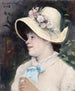 La Parisienne, Porträt von Irma, Modell an der Académie Julian - Marie Bashkirtseff — Ansicht des Kunstwerks