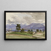Landschaft von Divonne - Marie Bracquemond — gerahmtes Bild an der Wand