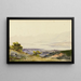 Landschaft von Divonne Le Golfe - Marie Bracquemond — gerahmtes Bild an der Wand