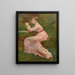 Studie für La vue de Divonne - Marie Bracquemond — gerahmtes Bild an der Wand