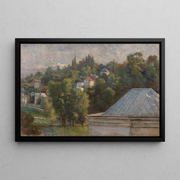Vue de Sèvres - Marie Bracquemond — gerahmtes Bild an der Wand