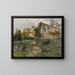 Alte Mauer - Marie Egner — gerahmtes Bild an der Wand