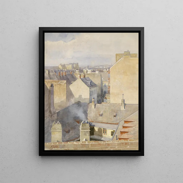 Marie Egner - Blick aus dem Atelier Klagbaumgasse Wien.webp
