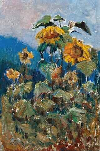 Marie Egner - Study of Sunflowers.webp