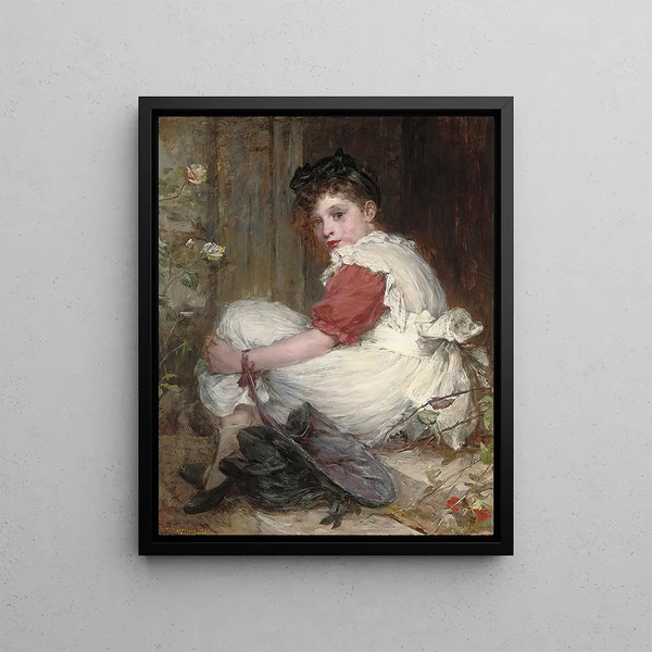 Marie Elizabeth Seymour Lucas - On the threshold.webp