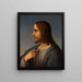 Buste des Christus im Profil - Marie Ellenrieder — gerahmtes Bild an der Wand