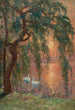 Der Liebessee die Trauerweide - Marie Joseph Léon Clavel Iwill — Ansicht des Kunstwerks