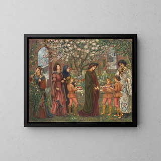 Marie Spartali Stillman - The Enchanted Garden.webp