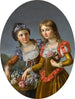 Die Zwei Schwestern - Marie Victoire Lemoine — Ansicht des Kunstwerks
