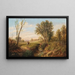 Kavaliere in einer weiten Landschaft - Marinus Adrianus Koekkoek — gerahmtes Bild an der Wand