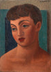 Kopf eines jungen Mädchens - Mark Gertler — Ansicht des Kunstwerks