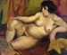 Nackt liegend - Mark Gertler — Ansicht des Kunstwerks