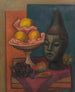 Stillleben mit Kopf von Benin - Mark Gertler — Ansicht des Kunstwerks