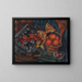 Stillleben mit Granaten und Früchten - Mark Gertler — gerahmtes Bild an der Wand
