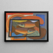 Studie für Fische in einem Glas - Mark Gertler — gerahmtes Bild an der Wand