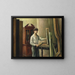 L'artiste dans son atelier - Mark Gertler — gerahmtes Bild an der Wand