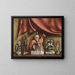 Der Jockey - Mark Gertler — gerahmtes Bild an der Wand