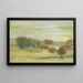 Bäume im Sanatorium von Banchory, Schottland - Mark Gertler — gerahmtes Bild an der Wand