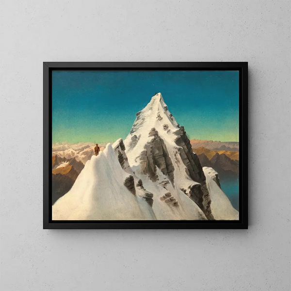 Saint Ruprecht près de Klagenfurt, le Grossglockner - Markus Pernhart — gerahmtes Bild an der Wand