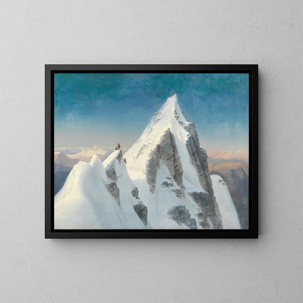 Der Großglockner - Markus Pernhart — gerahmtes Bild an der Wand