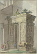 L'Arco degli Argentarii près de San Giorgio in Velabro à Rome - Marquard Wocher — Ansicht des Kunstwerks