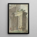L'Arco degli Argentarii près de San Giorgio in Velabro à Rome - Marquard Wocher — gerahmtes Bild an der Wand