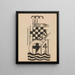 Symbole militärischer 2 - Marsden Hartley — gerahmtes Bild an der Wand