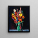 Stillleben mit Blumen - Marsden Hartley — gerahmtes Bild an der Wand