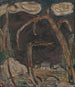 Die dunkle Bergkette Nr. 1 - Marsden Hartley — Ansicht des Kunstwerks