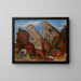Mâchoire de baleine, Dogtown Common, Cape Ann, Massachusetts - Marsden Hartley — gerahmtes Bild an der Wand