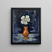 Fleur blanche - Marsden Hartley — gerahmtes Bild an der Wand