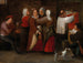 Die Segnung des Hochzeitsbettes - Marten van Cleve — Ansicht des Kunstwerks