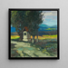 Marterl am Wegesrand - Oskar Mulley — gerahmtes Bild an der Wand