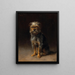 Ein treuer Freund - Martin Couland — gerahmtes Bild an der Wand