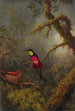 Ein Paar Topas-Hummeln brennend nistend - Martin Johnson Heade — Ansicht des Kunstwerks