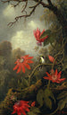Kolibri und Passiflora - Martin Johnson Heade — Ansicht des Kunstwerks