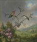 Kolibris und Apfelblüten - Martin Johnson Heade — Ansicht des Kunstwerks