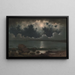 Point Judith, Rhode Island - Martin Johnson Heade — gerahmtes Bild an der Wand